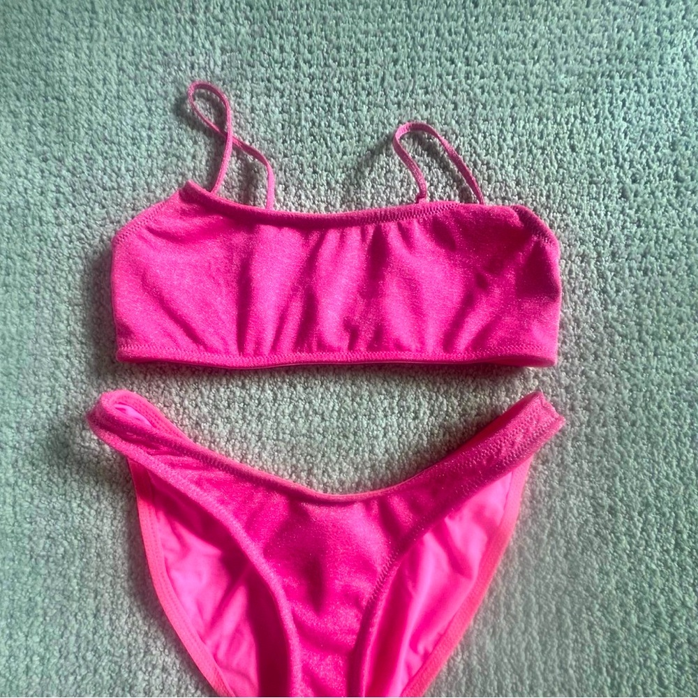 triangl bikini set with bag